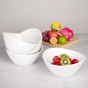 4 - 8" Ceramic Deep Soup Bowls 42 OZ