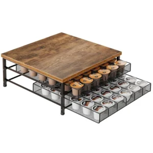 Pod Holder for K Cup, 72 Cup Capacity, 2 Tier