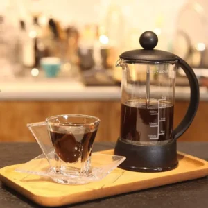 Easyworkz Eclipse French Press Coffee Tea Maker with Borosilicate Glass