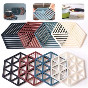 Stylish Silicone Trivet, Mats, Hot Pads